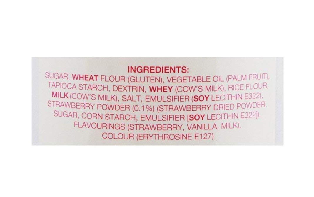 Monetta Strawberry Flavoured Cream Wafers    Container  300 grams